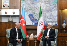 Baş nazir Əli Əsədov Tehranda İranın yeni təyin olunmuş Birinci vitse-prezidenti ilə görüşüb Azərbaycan Respublikasının Baş naziri Əli Əsədov iyulun 30-da Tehranda İran İslam Respublikasının yeni təyin olunmuş Birinci vitse-prezidenti Məhəmməd Reza Areflə görüşüb