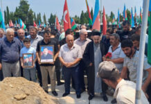 Şəhid Akif Abbasovun nəşinin qalıqları Gəncə Şəhidlər xiyabanında torpağa tapşırılıb Şəhid Akif Abbasovun nəşinin qalıqları Gəncə Şəhidlər xiyabanında torpağa tapşırılıb