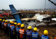 Nepalda göyərtəsində 19 nəfərin olduğu təyyarə qəzaya uğrayıb Nepalda göyərtəsində 19 nəfərin olduğu təyyarə qəzaya uğrayıb