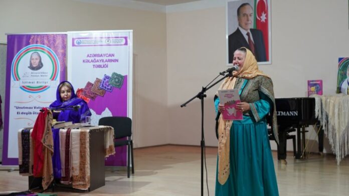 Şəkidə Azərbaycan kəlağayılarının təbliği layihəsi icra olunub