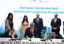 “Azərbaycanın Dayanıqlı Yaşıl Tikinti Bəyannaməsi” imzalanıb “Azərbaycanın Dayanıqlı Yaşıl Tikinti Bəyannaməsi” imzalanıb