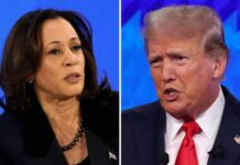 Harris Trampı sorğularda 5 faiz qabaqlayır Kamala Harris və Donald Tramp