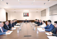 Azərbaycan Respublikasının Korrupsiyaya qarşı mübarizə üzrə Komissiyasının iclası keçirilib Azərbaycan Respublikasının Korrupsiyaya qarşı mübarizə üzrə Komissiyasının iclası