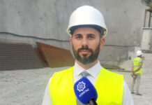 Horadiz-Ağbənd dəmir yolundakı 771 metrlik körpünün dəmir-beton işləri tamamlanıb “Azərbaycan Dəmir Yolları” QSC-nin şöbə müdiri Fəryaz Rüstəmov