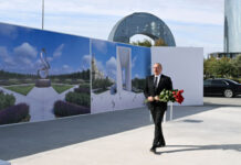 Prezident İlham Əliyev Zəfər parkında olub Prezident İlham Əliyev Zəfər parkında