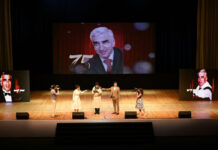 Xalq artisti İlham Namiq Kamalın 75 illik yubileyi qeyd olunub Xalq artisti İlham Namiq Kamalın 75 illik yubileyi