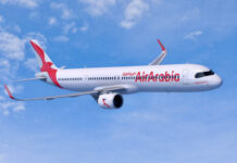 “Air Arabia” aviaşirkətinə məxsus təyyarə Bakıya məcburi eniş edib Air Arabia