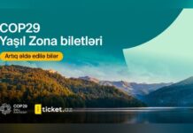 COP29 Yaşıl Zona biletləri artıq satışdadır COP29 Yaşıl Zona biletləri artıq satışdadır