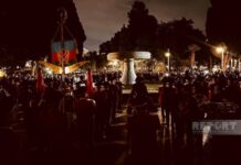 Bakıda Zəfər Günü münasibətilə hərbi orkestrlərin ifasında nümunəvi çıxışlar olub Zəfər Günü