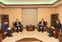 Yalçın Rəfiyev Suriyaya səfər edib Azərbaycan Respublikası xarici işlər nazirinin müavini Yalçın Rəfiyev