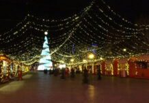 Yeni il ərəfəsində Dənizkənarı Bulvar xüsusi bayram ab-havasına bürünür Yeni il