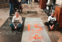 İqlim fəalları Londonda Çarlz Darvinin məzarını boyayıblar Just Stop Oil