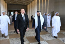 Prezident İlham Əliyev Birləşmiş Ərəb Əmirliklərinə işgüzar səfərə gəlib Prezident İlham Əliyev və Birləşmiş Ərəb Əmirliklərinin Prezidenti Şeyx Məhəmməd bin Zayed Al Nəhyan