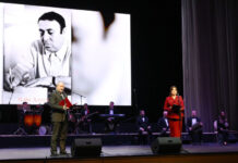 Heydər Əliyev Sarayında “Dəniz, göy, məhəbbət” adlı bədii-musiqili gecə keçirilib Xalq şairi Nəbi Xəzrinin 100 illiyi