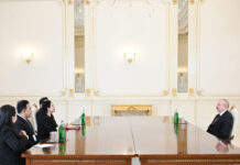 Prezident İlham Əliyev İndoneziya Nümayəndələr Palatasının sədrini qəbul edib Azərbaycan Respublikasının Prezidenti İlham Əliyev fevralın 19-da İndoneziya Respublikası Nümayəndələr Palatasının sədri Puan Maharanini qəbul edib