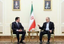 İran Prezidenti Azərbaycana səfərə dəvət olunub İran İslam Respublikasını Prezidenti Məsud Pezeşkian Azərbaycan Prezidentinin köməkçisi – Prezident Administrasiyasının Xarici siyasət məsələləri şöbəsinin müdiri Hikmət Hacıyevi qəbul edib