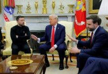 Zelenski və Tramp arasında telefon danışığı olub Ağ evdə danışıqlar zamanı ABŞ və Ukrayna prezidentləri Donald Tramp və Volodimir Zelenski arasında qarşıdurma