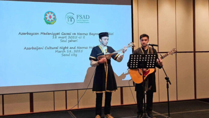 Cənubi Koreyada Azərbaycan mədəniyyəti gecəsi və Novruz şənliyi təşkil olunub