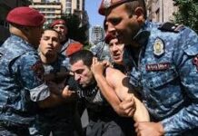 Ermənistanda seçkiöncəsi kütləvi həbslər başlayıb Ermənistan polisi
