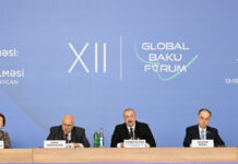 Bakıda “Dünya düzəninin yenidən düşünülməsi: Çağırışların fürsətə çevrilməsi” mövzusunda XII Qlobal Bakı Forumu işə başlayıb Prezident İlham Əliyev Forumun açılış mərasimində çıxış edib XII Qlobal Bakı Forumu