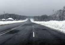 İsmayıllıda intensiv qar şəraitində yolların təmizlənməsi davam edir İsmayıllı