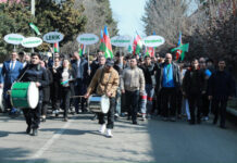 Lənkəranda idman paradı təşkil edilib Lənkəranda idman paradı