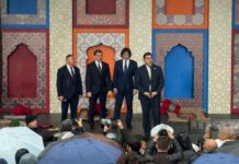 Gürcüstanın Prezidenti, Baş naziri və parlament sədri Marneulidə Novruz Bayramına qatılıblar Gürcüstanın Marneuli şəhərində Novruz Bayramı