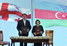 Azərbaycan və Gürcüstan parlamentləri arasında əməkdaşlıq haqqında memorandum imzalanıb Milli Məclisin sədri Sahibə Qafarova və Gürcüstan parlamentinin sədri Şalva Papuaşvili