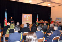 Aprel döyüşü şəhidinin anım mərasimi keçirilib Aprel döyüşlərində şəhidlik zirvəsinə yüksələn kapitan Nəcməddin Akif oğlu Savalanovun anım mərasimi