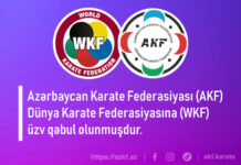 Azərbaycan Karate Federasiyası Dünya Karate Federasiyasına rəsmi üzv qəbul edilib Dünya Karate Federasiyası