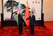 Azərbaycan Prezidenti İlham Əliyev Ümumçin Xalq Nümayəndələri Yığıncağının Daimi Komitəsinin Sədri ilə görüşüb Azərbaycan Respublikasının Prezidenti İlham Əliyev aprelin 23-də Çin Xalq Respublikasının Ümumçin Xalq Nümayəndələri Yığıncağının Daimi Komitəsinin Sədri Cao Lıci ilə görüşüb