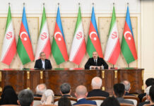 Azərbaycan və İran prezidentləri mətbuata bəyanatlarla çıxış ediblər Azərbaycan və İran prezidentləri mətbuata bəyanatlarla çıxış ediblər