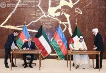 Azərbaycan və Küveyt arasında Əməkdaşlıq üçün Birgə Komissiyanın 3-cü iclasının yekunlarına dair birgə bəyannamə imzalanıb Azərbaycan və Küveyt arasında Əməkdaşlıq üçün Birgə Komissiyanın 3-cü iclasının yekunlarına dair birgə bəyannamə imzalanıb