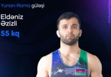 Eldəniz Əzizli Avropa çempionatında gümüş medal əldə edib Eldəniz Əzizli