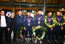 Avropa çempionatında uğurla çıxış edən yunan-Roma güləşçilərimiz Vətənə qayıdıblar Avropa çempionatında uğurla çıxış edən yunan-Roma güləşçilərimiz Vətənə qayıdıblar