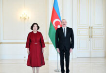 Prezident İlham Əliyev Çinin Azərbaycanda yeni təyin olunmuş səfirinin etimadnaməsini qəbul edib Azərbaycan Respublikasının Prezidenti İlham Əliyev aprelin 17-də Çin Xalq Respublikasının ölkəmizdə yeni təyin olunmuş fövqəladə və səlahiyyətli səfiri Lu Meyin etimadnaməsini qəbul edib