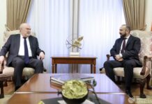 Ermənistanın XİN rəhbəri ATƏT-in baş katibi ilə görüşüb Ermənistanın xarici işlər naziri Ararat Mirzoyan ATƏT-in baş katibi Feridun Sinirlioğlu ilə görüşüb