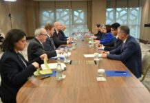 Milli Məclisin sədri Sahibə Qafarova İsrail Knessetinin sədri Amir Ohana ilə görüşüb Özbəkistanda işgüzar səfərdə olan Milli Məclisin sədri Sahibə Qafarova paytaxt Daşkənddə İsrail Knessetinin sədri Amir Ohana ilə görüşüb