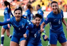 Qadın futbolçulardan ibarət Azərbaycan yığması Millətlər Liqasında Litvaya qalib gəlib Qadın futbolçulardan ibarət Azərbaycan yığması