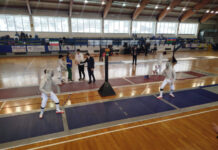 Gimnaziada: Azərbaycan qılıncoynadanı yarımfinala yüksəlib qılıncoynatma