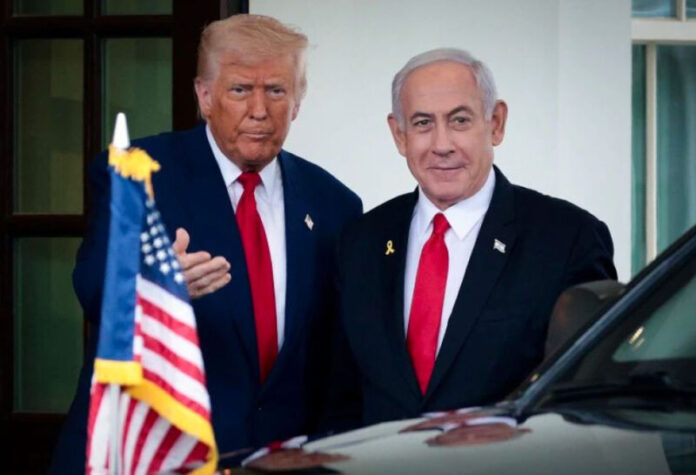 ABŞ Prezidenti Donald Tramp və İsrailin Baş naziri Benyamin Netanyahu
