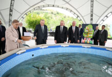 Azərbaycan və Türkiyə prezidentləri, Pakistanın Baş naziri Laçın şəhərində seyrəngahda olublar Mayın 28-də Azərbaycan Respublikasının Prezidenti İlham Əliyev, Türkiyə Respublikasının Prezidenti Rəcəb Tayyib Ərdoğan və Pakistan İslam Respublikasının Baş naziri Məhəmməd Şahbaz Şərif Laçın şəhərində seyrəngahda olublar