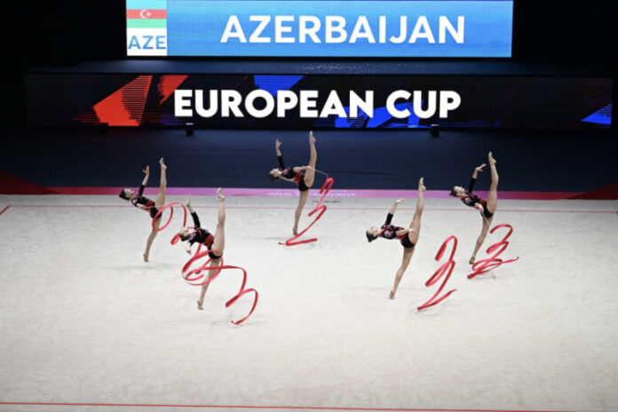 Azərbaycanın bədii gimnastika üzrə qrup hərəkətləri komandası Avropa Kubokunda bürünc medal qazanıb