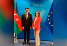 Hikmət Hacıyev Aİ-nin Xarici Fəaliyyət Xidmətinin baş katibi ilə görüşüb şöbəsinin müdiri Hikmət Hacıyev Avropa İttifaqının (Aİ) Xarici Fəaliyyət Xidmətinin baş katibi Belen Martinez Karbonellə görüşüb