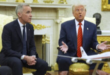 Mark Karni: Kanada satılmır və satılmayacaq Kanadanın baş naziri Mark Karni Ağ evdə ABŞ Prezidenti Donald Trampla görüş zamanı