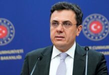 İstanbulda ABŞ-Ukrayna-Türkiyə və Rusiya-Ukrayna-Türkiyə formatında üçtərəfli görüşlər keçiriləcək Türkiyə Xarici İşlər Nazirliyinin sözçüsü Öncü Keçeli