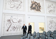 Prezident İlham Əliyev Ağdamın Kəngərli kəndində klub-icma mərkəzində yaradılan şəraitlə də tanış olub Prezident İlham Əliyev Ağdamın Kəngərli kəndində klub-icma mərkəzində yaradılan şəraitlə də tanış olub