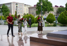 Leyla Əliyeva və Arzu Əliyeva Naxçıvana səfər ediblər Leyla Əliyeva və Arzu Əliyeva Naxçıvana səfər ediblər