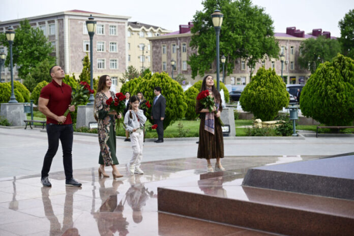 Leyla Əliyeva və Arzu Əliyeva Naxçıvana səfər ediblər