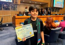 Azərbaycanlı məktəbli BMT Oyunlarında medal qazanıb Kamal Məmmədəliyev